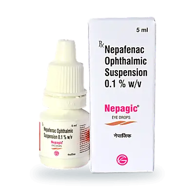 Nepagic Eye Drop pack